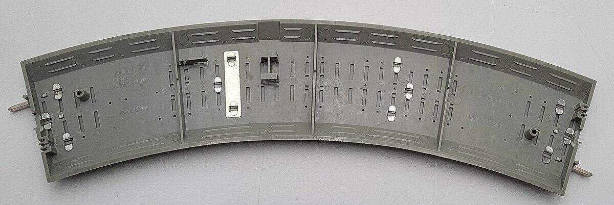 Lionel 6-12015 FasTrack O36 45-Degree Curved Track (12) EX