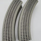Lionel 6-12015 FasTrack O36 45-Degree Curved Track (12) EX