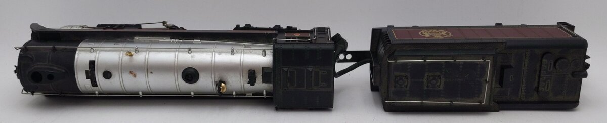 MTH 30-1169-0 O 4-6-4 Royal Hudson Steam Engine & Tender w/Loco Sound #2860 VG