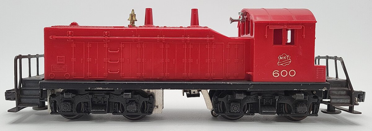 Lionel 600 Vintage O Missouri-Kansas-Texas Diesel Switcher Locomotive #600 VG