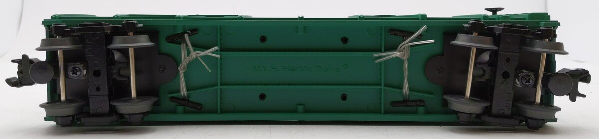MTH 30-7682 O Gauge New York Central Auto Carrier #325 with 4 Ertl 1949 Mercurys EX/Box