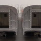 MTH 20-6122 O Gauge AT&SF "El Capitan" Sleeper/Diner Aluminum Passenger Car Set EX/Box
