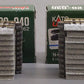 Kato 20-040 N Scale 62 mm 2-7/16" Straight UniTrack Track Sections (20) EX/Box