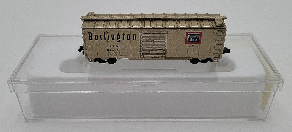 N Scale Burlington Northern Boxcar #61417 LN/Box