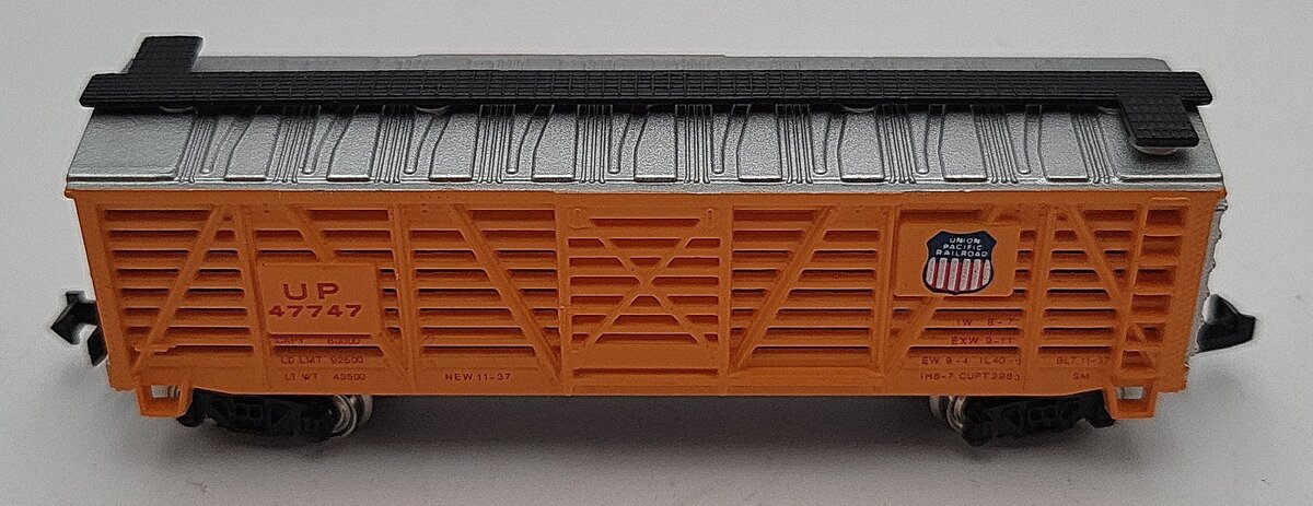Bachmann 73660 N Scale Union Pacific 41" Steel Box Car #47747 LN/Box