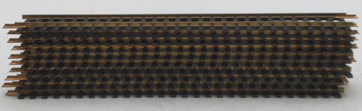 Fleischmann 6001 HO 8" Straight Track Single Piece (10) EX