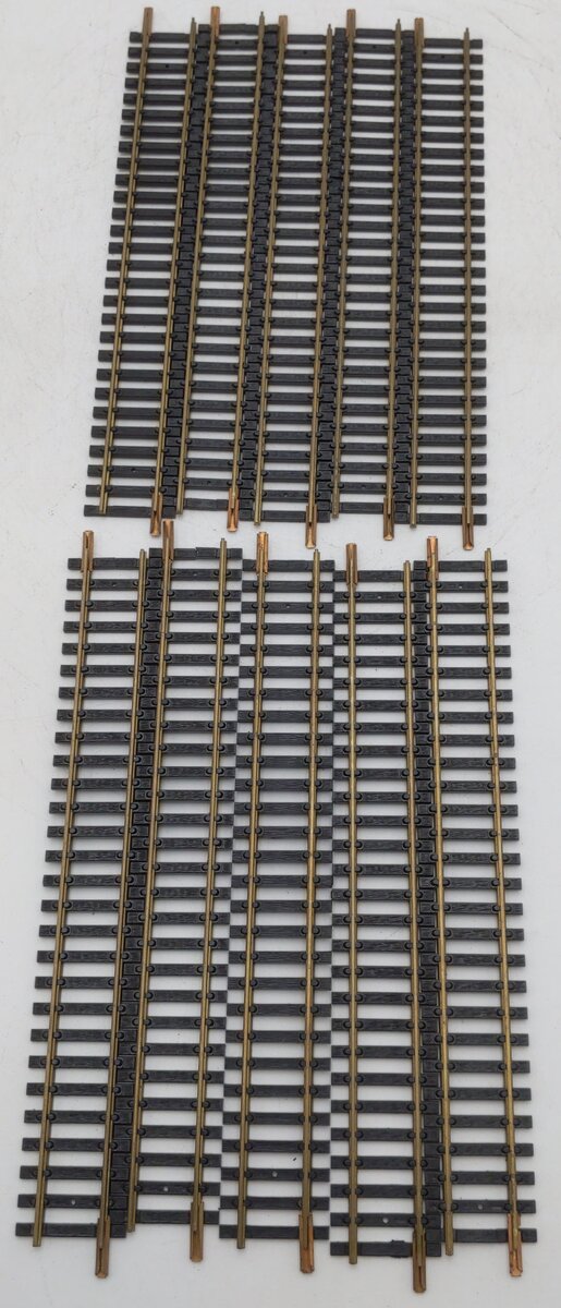 Fleischmann 6001 HO 8" Straight Track Single Piece (10) EX