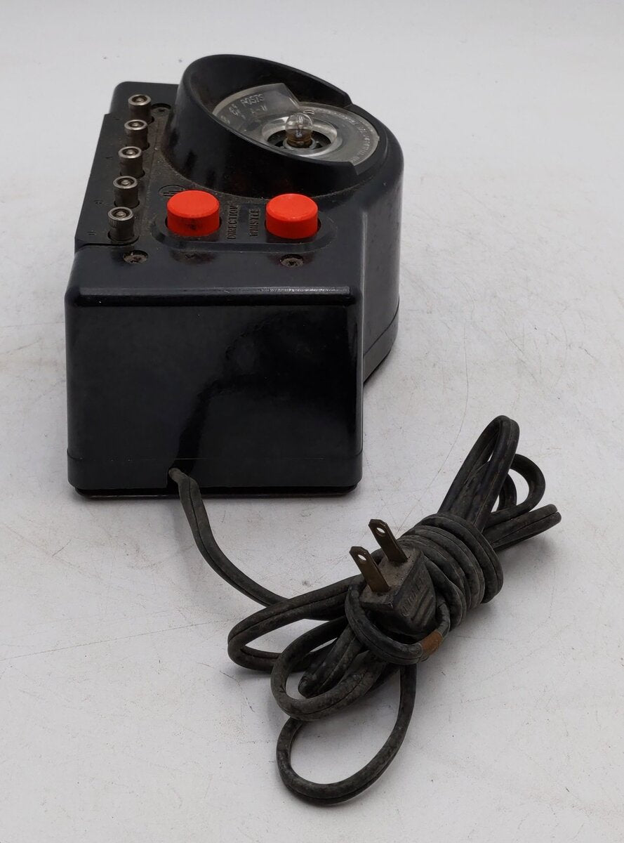 Lionel LW O Vintage Trainmaster 125 Watt Transformer with Whistle VG