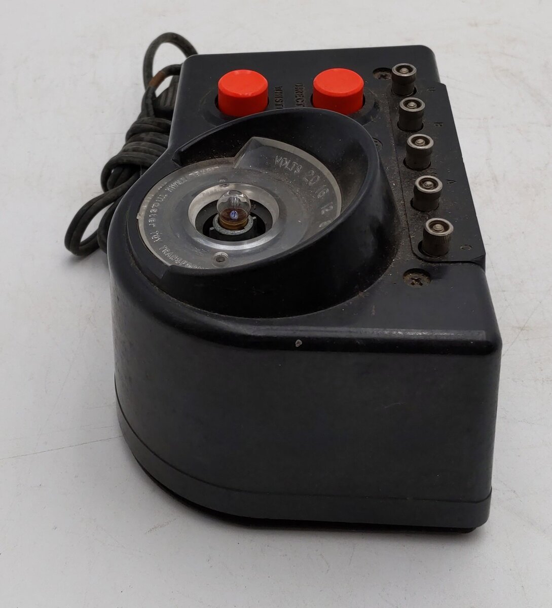 Lionel LW O Vintage Trainmaster 125 Watt Transformer with Whistle VG