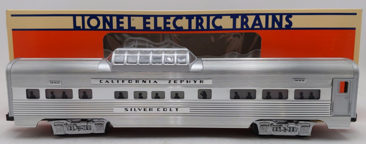 Lionel 6-19124 O Gauge California Zephyr Aluminum 