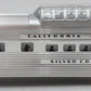 Lionel 6-19124 O Gauge California Zephyr Aluminum "Silver Colt" Vista Dome EX/Box