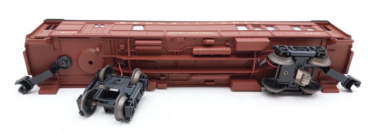 Lionel 6-9510 O27 Pennsylvania Mail Combo Baggage/Passenger Car VG/Box