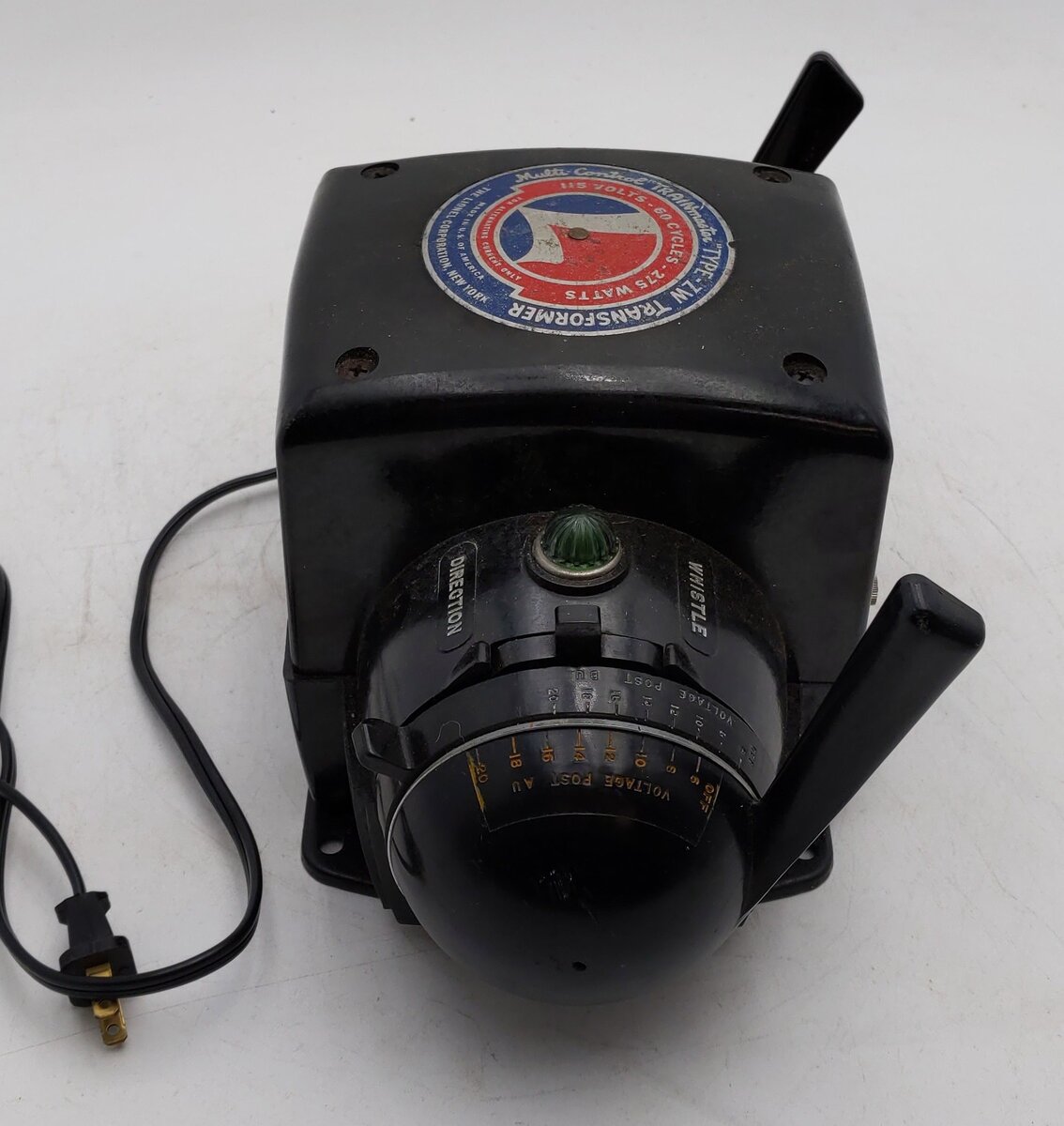 Lionel ZW Vintage O Trainmaster 275 Watt Transformer with Whistle VG