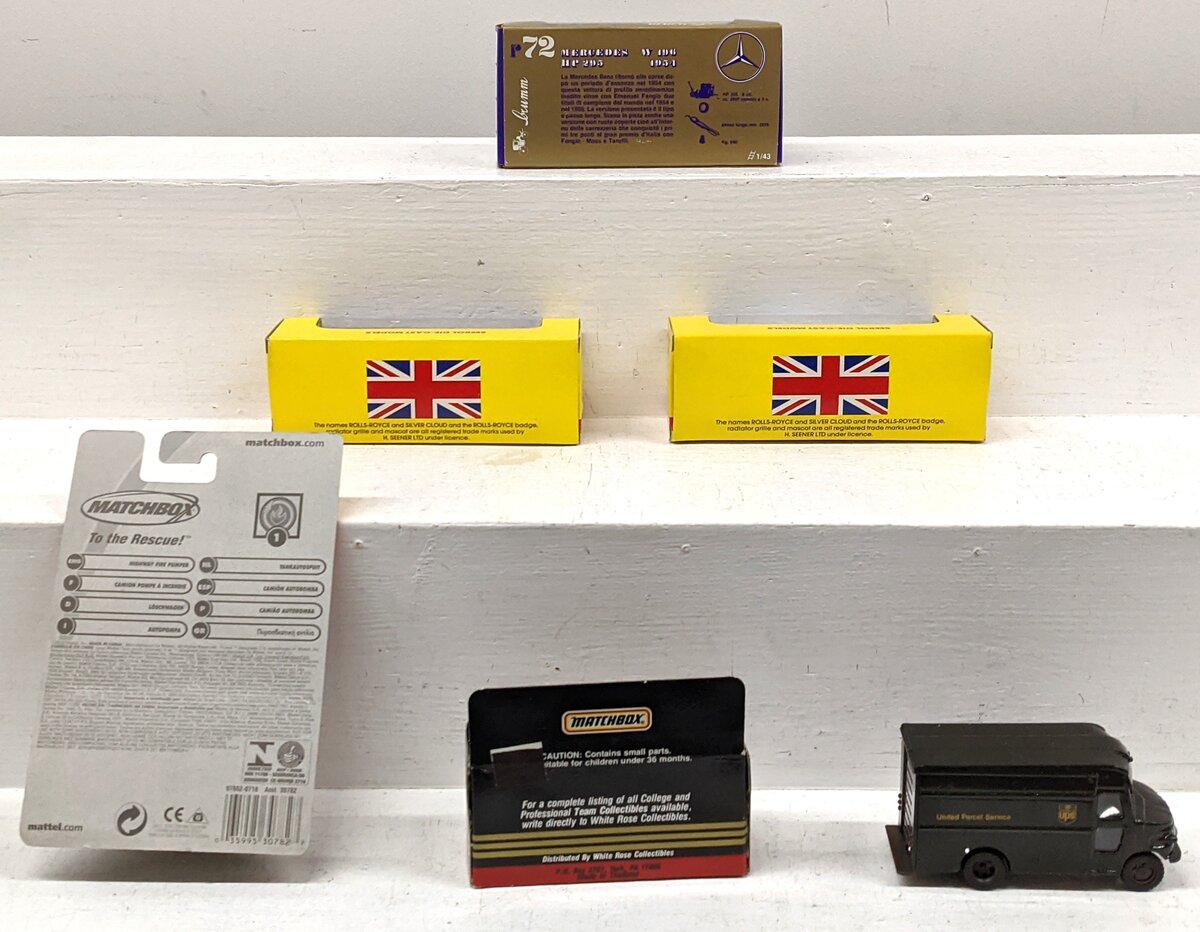 Die Cast Car Assortment (6) EX