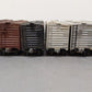 Generic Assorted O Scale Boxcars (2-Rail) [6] VG