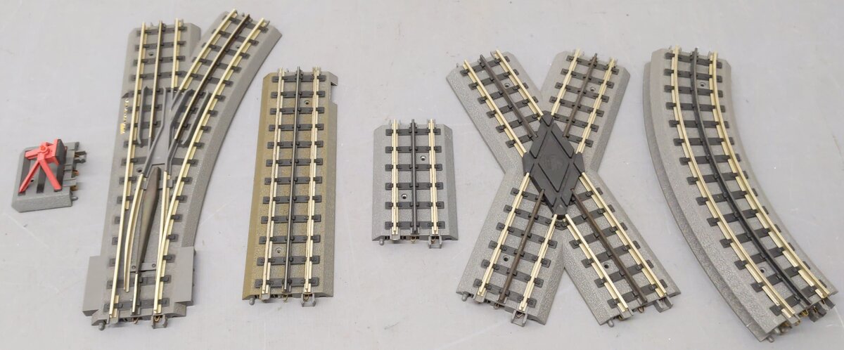 MTH O Gauge Solid Rail Track Sections [7] EX