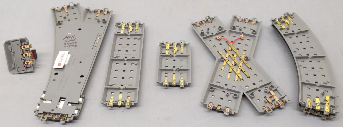 MTH O Gauge Solid Rail Track Sections [7] EX