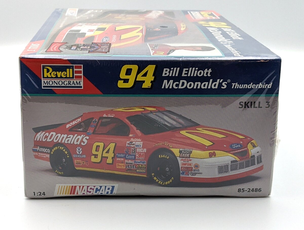 Revell 85-2486 1:24 McDonalds Ford Thunderbird Plastic Model Kit #94 MT/Box