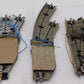 Marklin HO Scale Assorted M Turnabout Track Sections [3] VG