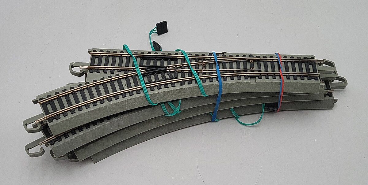 Bachmann HO Scale Left Hand Switcher Track Sections [3] LN