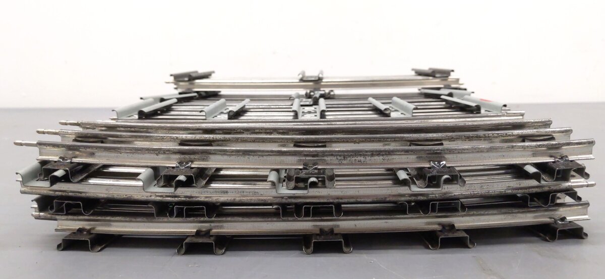 K-Line & Lionel O Curved Tubular Track Sections [30] VG