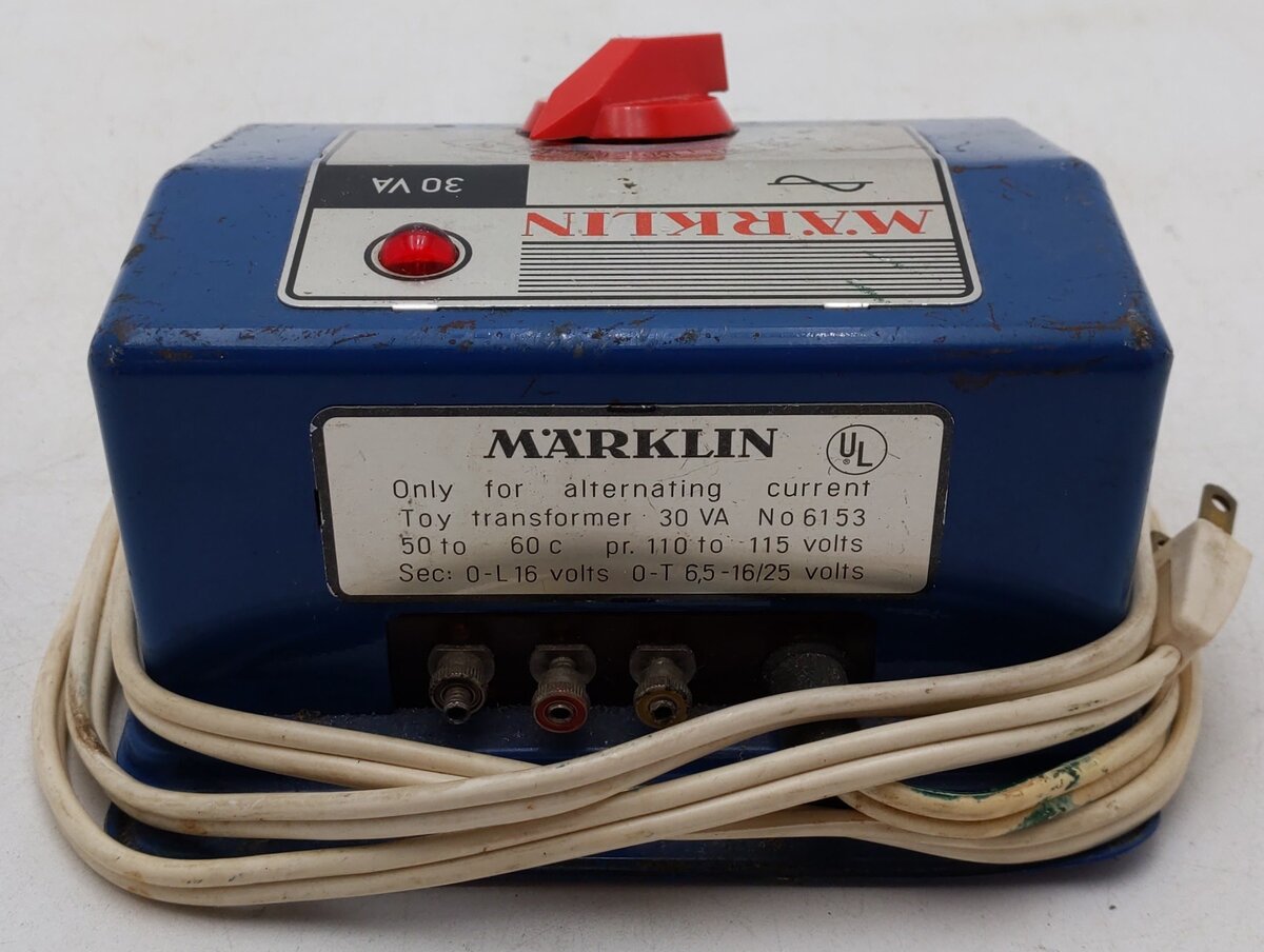 Marklin 6153 Vintage HO 110V Alternating Current Transformer VG