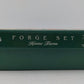 W. Britain 8706 Cast Metal Farm Forge With Horse Forge 2 Men 1 Boy and Anvil Set EX/Box