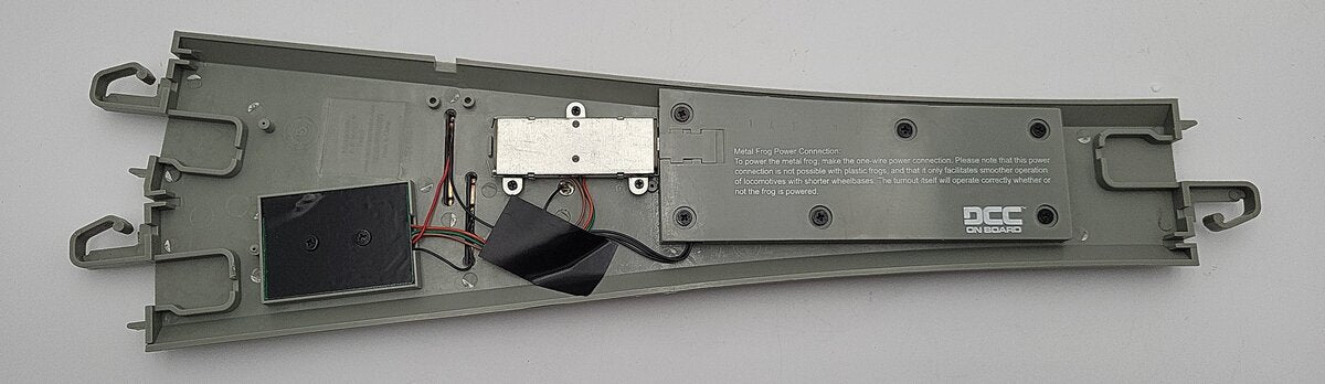 Bachmann 44134 HO Nickel Silver #5 E-Z Command DCC Wye Switch Turnout LN