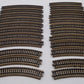 Marklin HO Scale Assorted Curved M Track Sections [23] EX