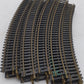 AHM 25606 HO 18" Radius 30 Degree Per Section Brass Curved Track (29) VG
