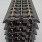 MTH 40-1001 RealTrax 10" Straight Solid Rail Track Sections (6) VG