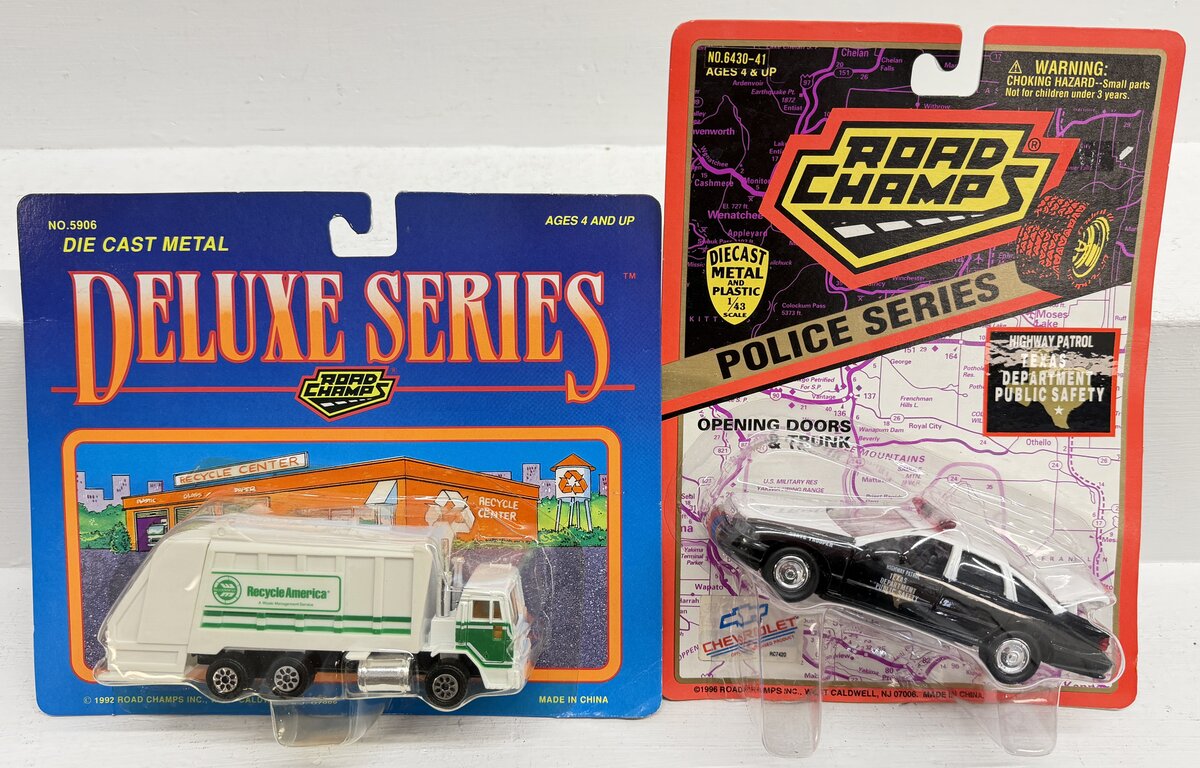 Lionel, Road Champs & Lledo Assorted 1:48 - 1:76 Scale Diecast Vehicles [7] NIB