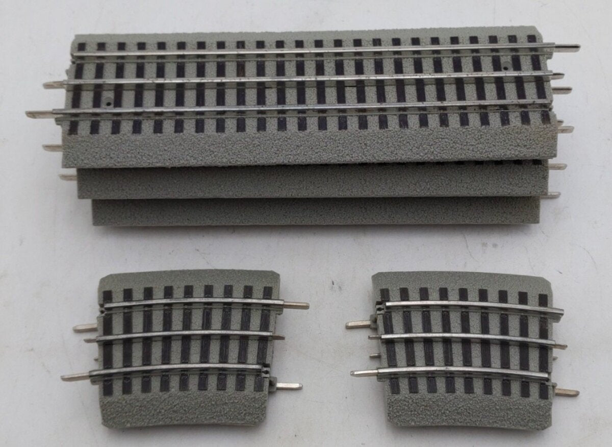 Lionel O Assorted FasTrack Track Sections [10] EX