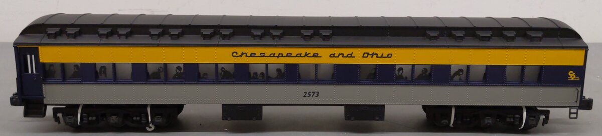 Lionel 6-19090 O Gauge Chesapeake and Ohio Heavyweight Diner Car #2573 EX/Box