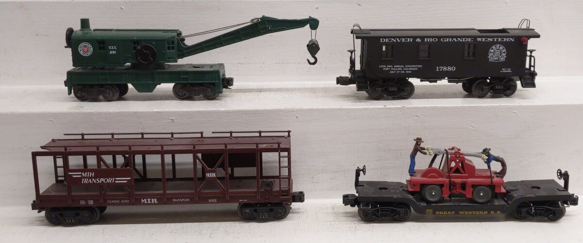 Lionel & Other Assorted O Gauge Freight Cars [4] EX