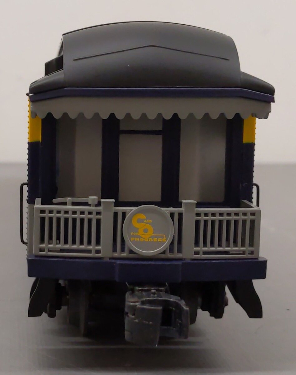 Lionel 6-19091 O Gauge Chesapeake and Ohio Heavyweight Observation Car #2574 EX/Box