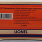 Lionel 6-19091 O Gauge Chesapeake and Ohio Heavyweight Observation Car #2574 EX/Box