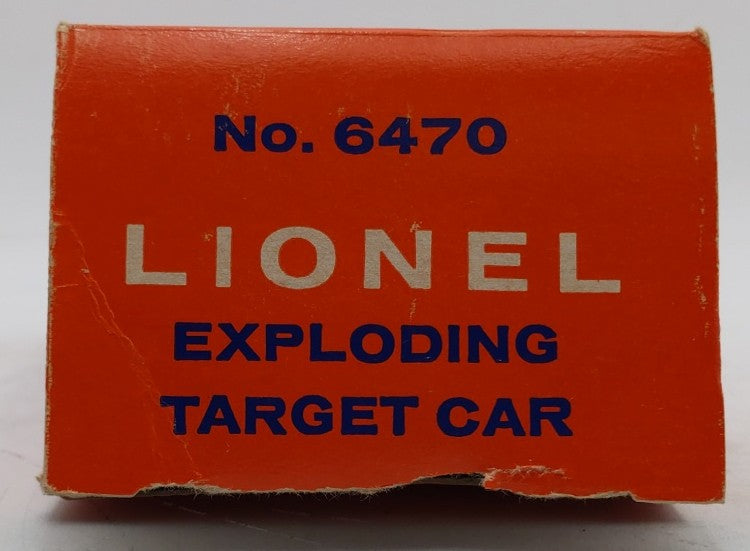Lionel 6470 Vintage O Red Exploding Boxcar EX/Box