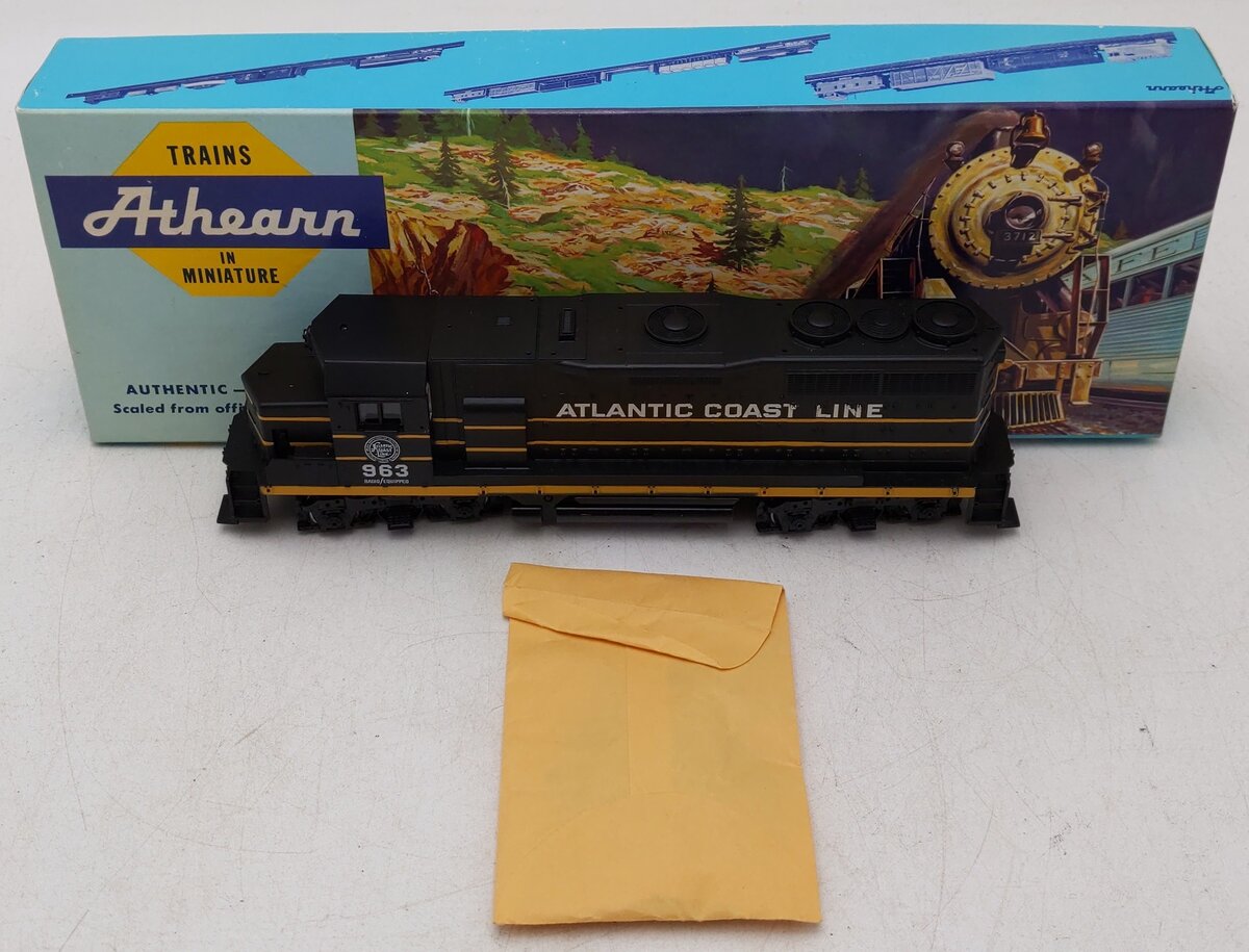 Athearn 4201 HO Scale ACL GP-35 Diesel Locomotive #963 LN/Box