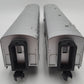 MTH 30-67832 O Gauge Santa Fe 60' Streamlined Sleeper/Diner 2-Car Passenger Set EX/Box