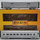 MTH 30-67832 O Gauge Santa Fe 60' Streamlined Sleeper/Diner 2-Car Passenger Set EX/Box