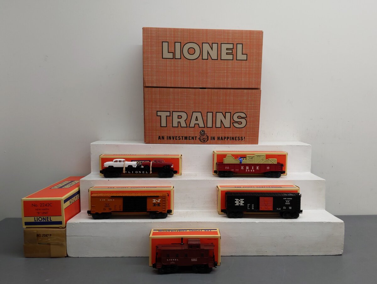 Lionel 2507W O 2242P/C NH AB Super Diesel Freight Set 3444,6464-425,6424,6468-25 NIB
