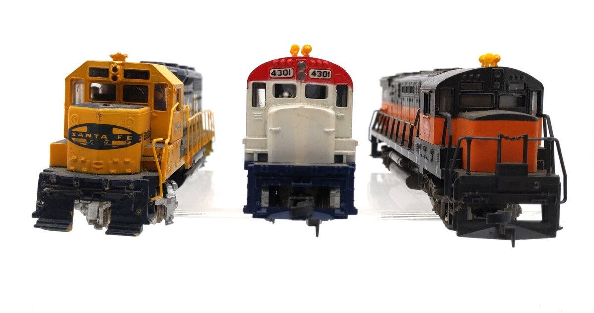 Bachmann & Other HO Scale Assorted Diesel Locomotives [3] VG