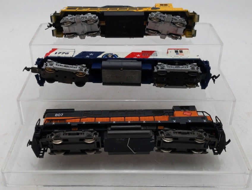 Bachmann & Other HO Scale Assorted Diesel Locomotives [3] VG