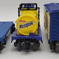 Lionel O Gauge Freight Car Assortment: 26138, 7601, 9077, 9026, 6113 [5] EX