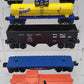 Lionel O Gauge Freight Car Assortment: 26138, 7601, 9077, 9026, 6113 [5] EX