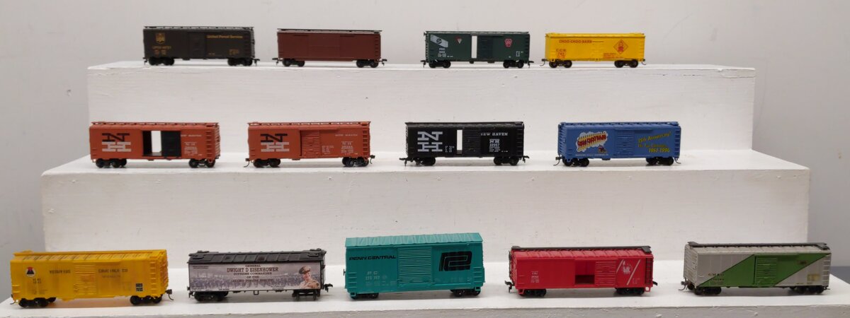Mantu & Others HO Scale Assorted Freight Cars [13] EX
