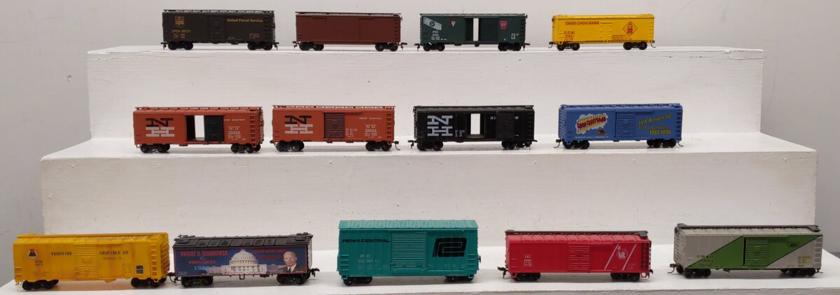 Mantu & Others HO Scale Assorted Freight Cars [13] EX