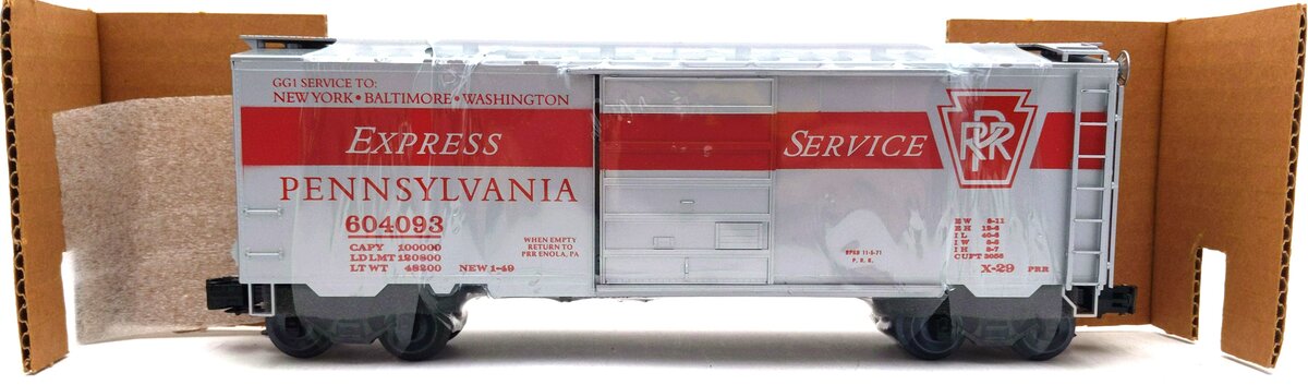 Weaver 604093 O Gauge Pennsylvania "Express Service" Boxcar #604093 NIB