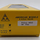 American Models 6022 S Scale Frisco Flatcar w/Stakes EX/Box